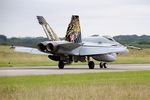 J-5011 @ LFRJ - McDonnell Douglas FA-18C Hornet, Taxiing to flight line, Landivisiau Naval Air Base (LFRJ) Tiger Meet 2017 - by Yves-Q