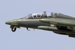 N344EM @ LFRJ - Aermacchi MB-339CB, Take off rwy 26, Landivisiau Naval Air Base (LFRJ) Tiger Meet 2017 - by Yves-Q
