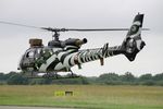 4145 @ LFRJ - Aérospatiale SA-342M Gazelle, Low flight to flight line, Landivisiau Naval Air Base (LFRJ) Tiger Meet 2017 - by Yves-Q
