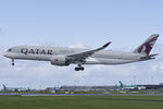 A7-ALH @ EIDW - Short final r/w 28 - by Robert Kearney