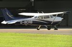 G-BCRB @ EGSH - Parked at SaxonAir on a visit from Seething (EGSJ).