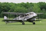 EI-ABI @ LFFQ - De Havilland DH-84 Dragon 2, Taxiing to parking area, La Ferté-Alais airfield (LFFQ) Air show 2016 - by Yves-Q
