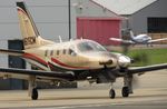 N616CM @ EGSH - Departing SaxonAir to Liverpool (LPL).