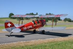 HB-UPM @ LSGE - Taxi for take-off at RIO Ecuvillens - by sparrow9