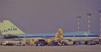 PH-BUE @ EBBR - Deviation from AMS parked at BRUCARGO scan from slide - by j.van mierlo