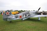 F-AZXZ @ LFFQ - Yakovlev YAK-3UA Replica, Static display, La Ferté-Alais Airfield (LFFQ) Air show 2016 - by Yves-Q