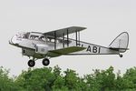 EI-ABI @ LFFQ - De Havilland DH-84 Dragon 2, Take off rwy 28, La Ferté-Alais airfield (LFFQ) Air show 2016 - by Yves-Q