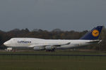 D-ABTL @ EHTW - Lufthansa Boeing 747-430 in storage at Twente airport, the Netherlands, due to the Covid-19 pandemic - by Van Propeller
