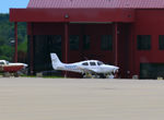 N293SR @ KLEX - On the ramp Lexington