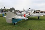 F-AZNN @ LFFQ - Yakovlev YAK-11, Static display, La Ferté-Alais airfield (LFFQ) Airshow 2016 - by Yves-Q