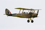 F-AZEI @ LFFQ - De Havilland DH-82A Tiger Moth II, on display, La Ferté-Alais Airfield (LFFQ) Air Show 2016 - by Yves-Q