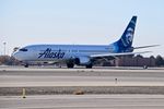 N303AS @ KBOI - Landing roll out on 10L.