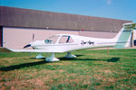 F-WWUZ @ LSZG - GA-Show at Grenchen. Scanned from a negative.