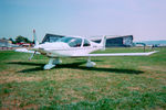 F-WWUZ @ LSZG - GA-Show at Grenchen. Scanned from a negative.