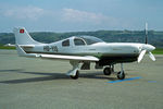 HB-YIS @ LSZG - At Grenchen. Scanned.