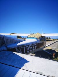 N735ZF - Abandoned Cessna N735ZF, on a private airlield - by Vicky Karagkouni