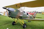 F-AZEI @ LFFQ - De Havilland DH-82A Tiger Moth II, Static display, La Ferté-Alais Airfield (LFFQ) Air Show 2016 - by Yves-Q