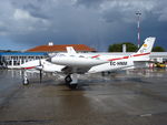 EC-HNM @ EHGG - on ramp of Groningen airport - by Jack Poelstra