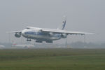 RA-82074 @ LOWW - Volga Dnepr Airlines Antonov An-124 - by Thomas Ramgraber