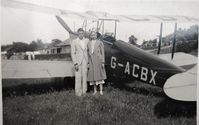 G-ACBX @ UK - Charles and Marjorie Jaques - by Clara O'Donnell