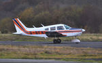 G-BFNI @ EGFH - Resident Warrior II departing Runway 28. - by Roger Winser