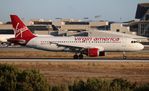 N854VA @ KLAX - LAX spotting 2016