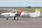 G-LHXA @ EGSH - Arriving at Norwich. - by keithnewsome