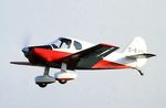 G-BANC @ EGLK - Departing Blackbushe Air Festival. - by kenvidkid