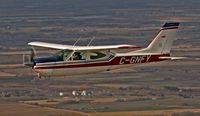 C-GNFY - C-GNFY in flight over Bowden, Alberta Canada. Heading back to CFX2 after the $100 hamburger. - by Wes Metz