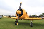 F-AZCV @ LFFQ - North American T-6G Texan, static display, La Ferté-Alais airfield (LFFQ) Airshow 2016 - by Yves-Q