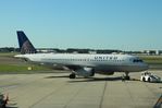 N467UA @ KMCO - Airbus A320-232