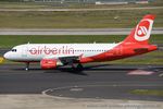 D-ASTX @ EDDL - Airbus A319-112 - ST GMI Germania opf Air Berlin Air Berlin livery - 3202 - D-ASTX - 17.08.2016 - DUS - by Ralf Winter
