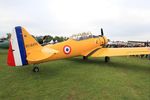 F-AZCV @ LFFQ - North American T-6G Texan, static display, La Ferté-Alais airfield (LFFQ) Airshow 2016 - by Yves-Q
