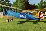N75TL @ LFFQ - La Ferté-Alais 2003. - by Marc Van Ryssel