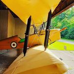 CF-BNL @ CNC4 - CF-BNL (DE-253) in hangar, Guelph Airpark - by Dave Carnahan
