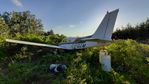 C-FQZM @ CPJ5 - I was told that the pilot ran out of runway while landing on Rwy 27, Stirling Ontario (CPJ5) - by Dave Carnahan