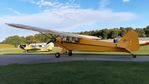 CF-NGQ @ CNC4 - CF-NGQ at Guelph Airpark. Note the lovely Tiger Moth DH82-C in the background - by Dave Carnahan