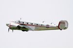 N2913B @ LFFQ - Beech D18S, On display, La Ferté-Alais airfield (LFFQ) Air show 2016 - by Yves-Q