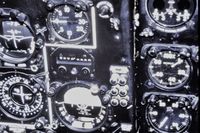 UR-64460 @ EBOS - Real pilots' instruments - by joannes van mierlo