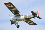 F-AZAJ @ LFFQ - Morane-Saulnier MS-138EP-2, On display, La Ferté-Alais Airfield (LFFQ) Air show 2015 - by Yves-Q