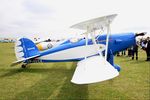 F-AYGL @ LFFQ - Great Lakes 2T-1A Sport Trainer, Static display, La Ferté-Alais (LFFQ) Air show 2015 - by Yves-Q