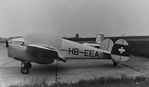 HB-EEA @ EBAW - MID 1960's.OVERNIGHT. - by Robert Roggeman