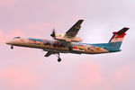 LX-LQA @ LOWW - Luxair De Havilland Canada Dash 8-400 - by Thomas Ramgraber