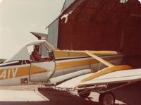 N9841V - Pilot, Jeff Anderson, 1979 spraying season for D&D Aero at Dempsay Airport (private), Rantoul, KS. - by Jacque Anderson (girlfriend)