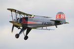 F-AZBS @ LFFQ - Bucker Bu-133C Jungmeister, On display, La Ferté-Alais airfield (LFFQ) Airshow 2015 - by Yves-Q