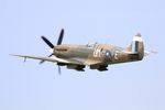 F-AZJS @ LFFQ - Supermarine 389 Spitfire PR.XIX, On display, La Ferté-Alais airfield (LFFQ) Air show 2015 - by Yves-Q