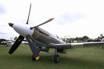 F-AZJS @ LFFQ - Supermarine 389 Spitfire PR.XIX, Static display, La Ferté-Alais airfield (LFFQ) Air show 2015 - by Yves-Q