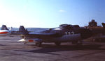 XG729 @ EGDC - RN Sea Venom coded 733/VL operated by Airworks for the ADTU based at RNAS Yeovilton.  Photo taken at the 1969 RAF Chivenor Air Day. - by Roger Winser
