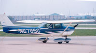 N6785G @ 3MY - N6785G at Mt Hawley airport, Peoria, Illinois.  Mid 1970s. - by James Williams