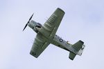 F-AZDP @ LFFQ - Douglas AD-4NA Skyraider, On display, La Ferté-Alais airfield (LFFQ) Air show 2015 - by Yves-Q